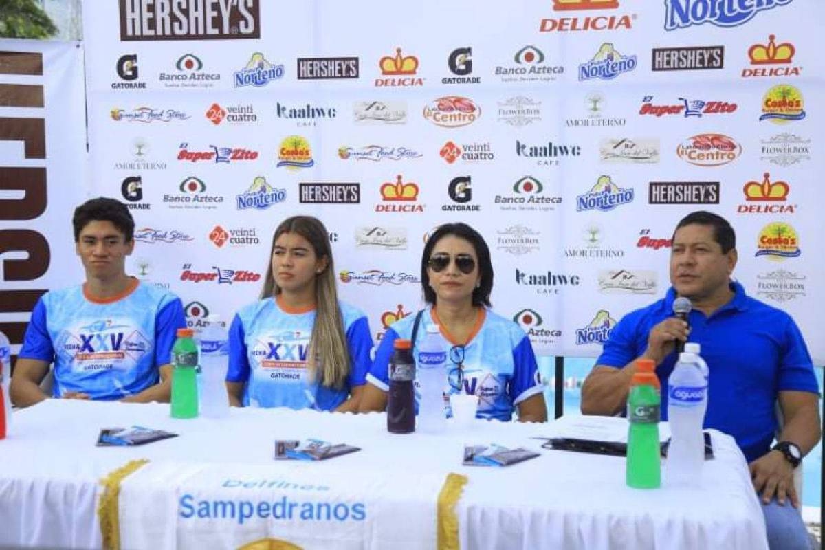 ¡Al agua nuevamente! Más de 300 nadadores saltarán a la piscina en la Copa Internacional de Delfines Sampedranos