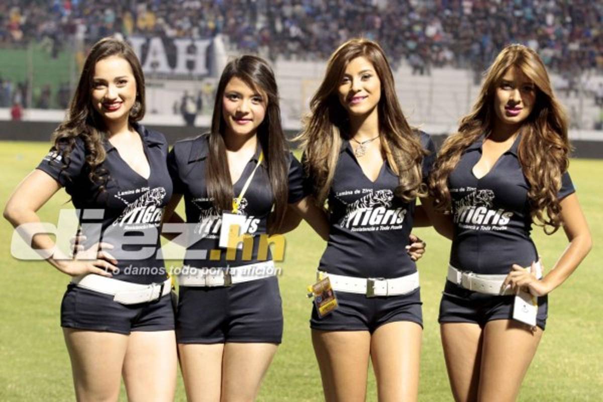 Las chicas bellas en la final de Honduras