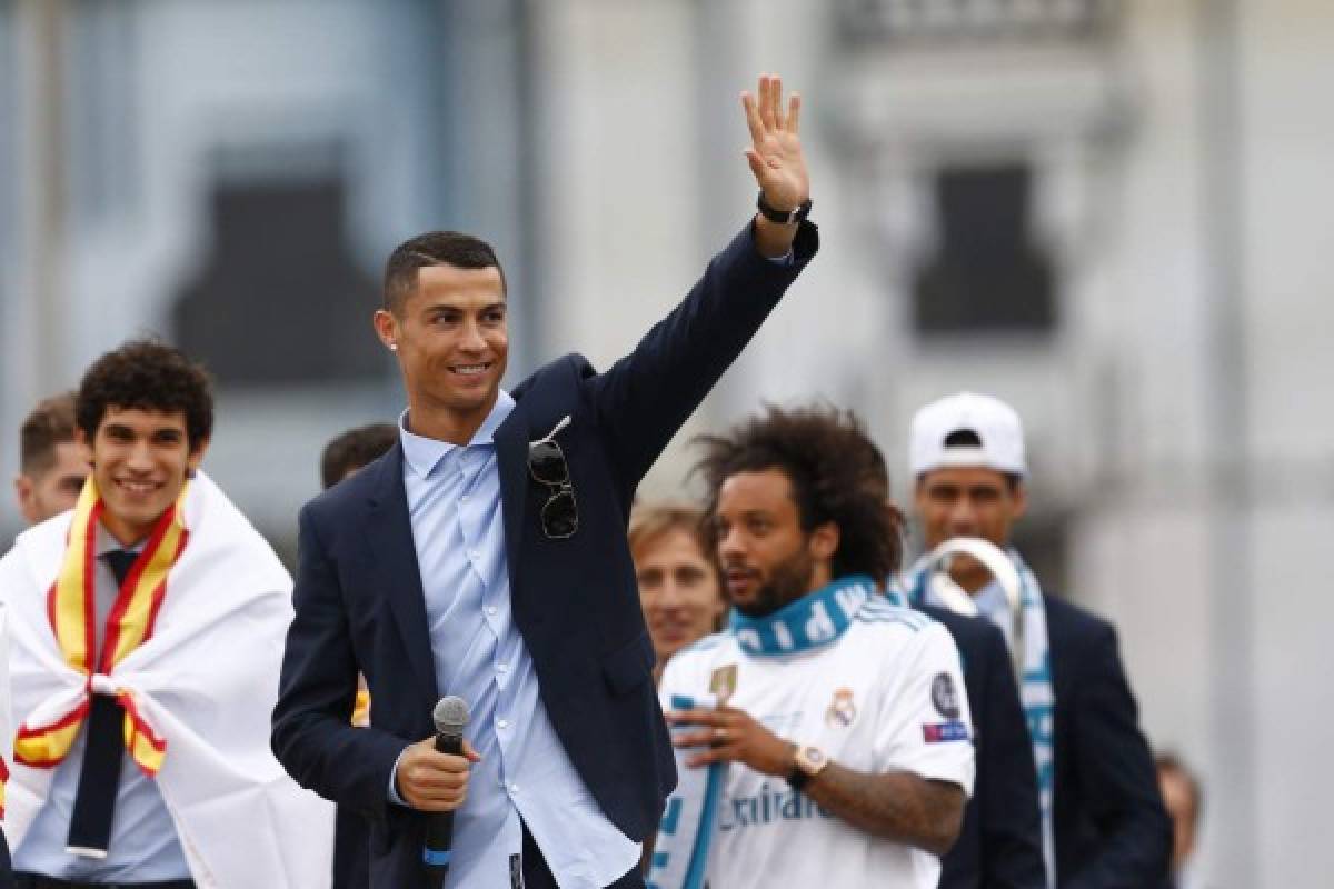 Cristiano Ronaldo llegó a Madrid para recoger sus pertenencias