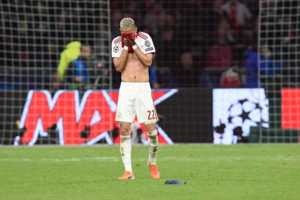 ¡Llanto y tristeza! Las imágenes del Ajax tras quedar fuera de la final de Champions