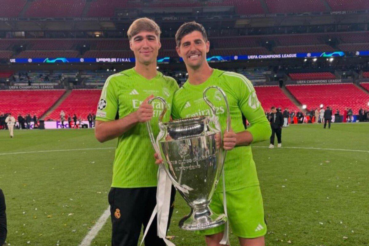 Courtois y Lunin dan la peor noticia al Real Madrid; este sería el 'nuevo' portero de 2 metros para La Liga y Champions