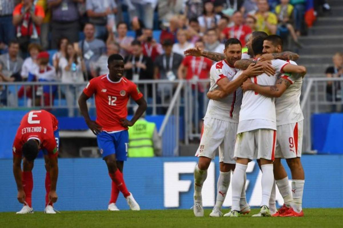 No se vio: Piden camisa a Keylor Navas y bronca entre jugadores de Costa Rica y Serbia