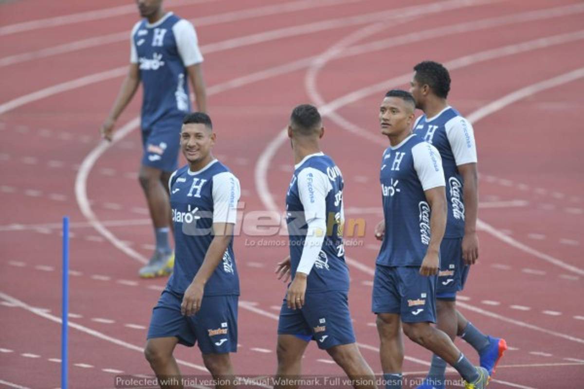 FOTOS: !Se completó la Selección de Honduras y Coito ya trabaja la táctica!