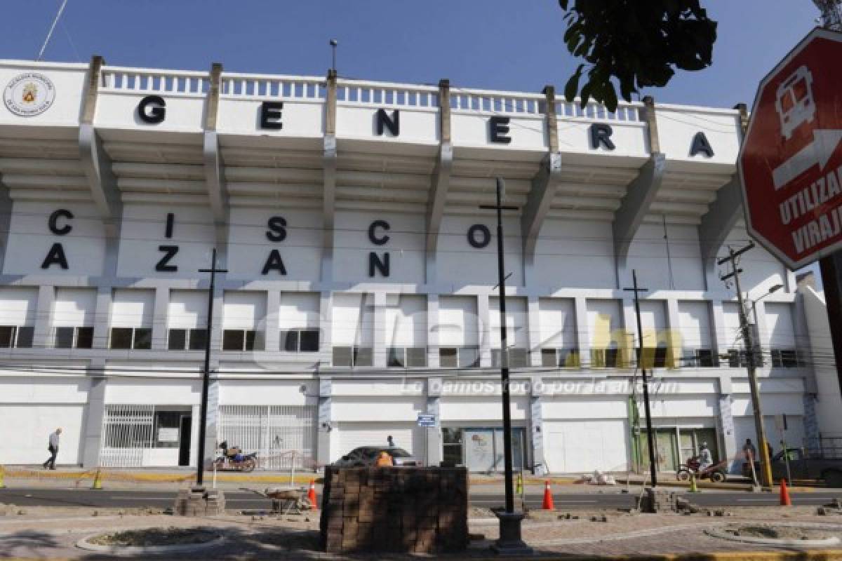 Con las remodelaciones, así luce el estadio Morazán donde se jugará Real España-Juticalpa