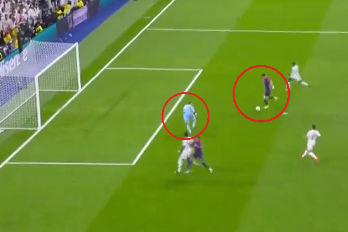 Lewandowski perdonó con la portería vacía: su increíble fallo en el Clásico Real Madrid-Barcelona