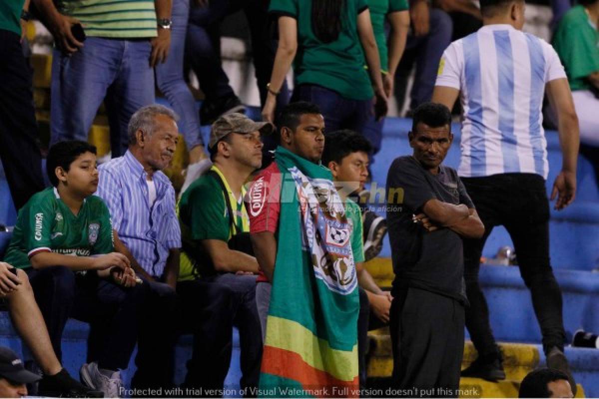 NO SE VIO EN TV: Tristeza, frustración y rabia en Marathón tras la goleada