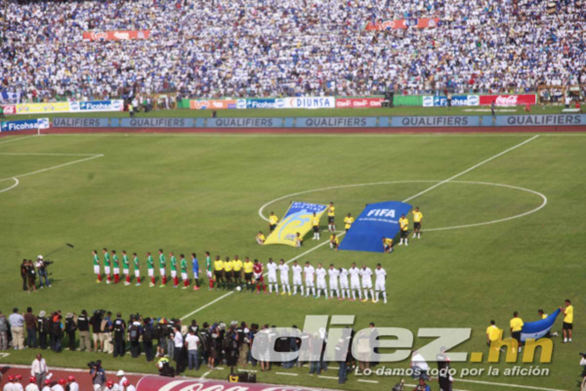 Las mejores imágenes del Honduras-México