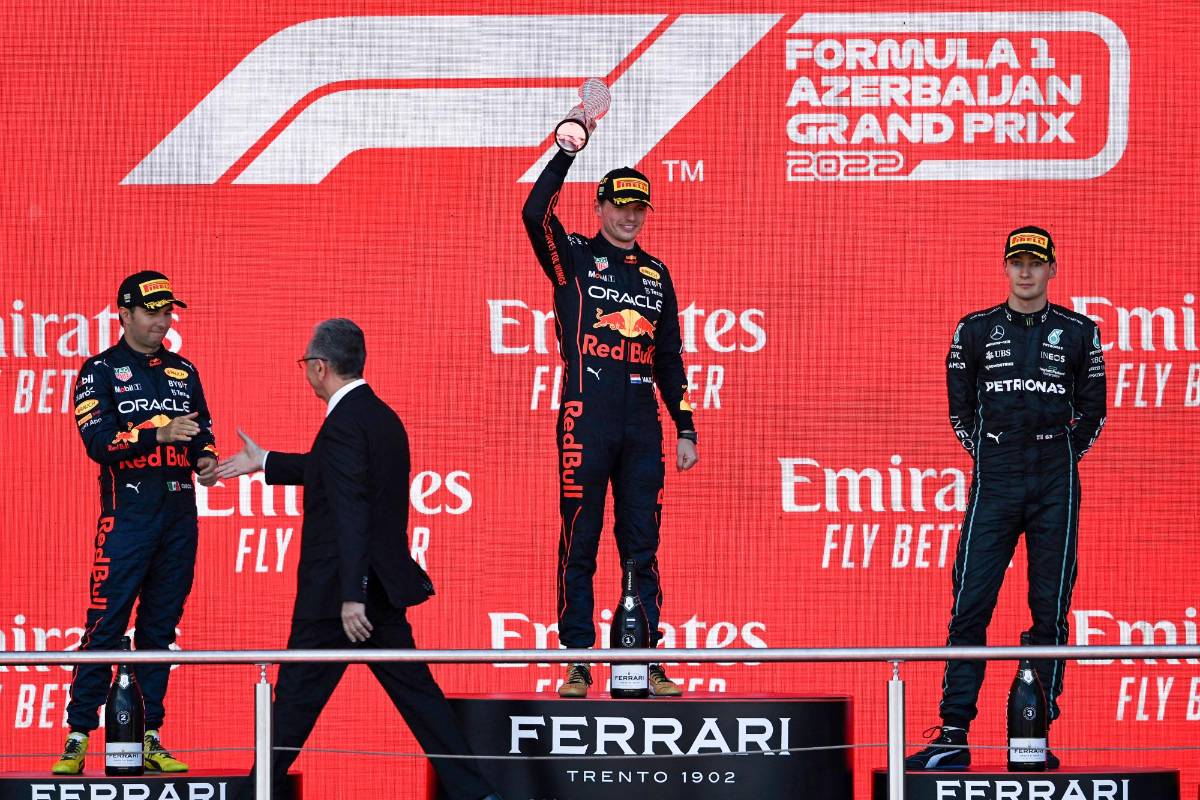 ¡Podio para Checo Pérez! Verstappen y Red Bull conquistan el Gran Premio de Azerbaiyán de la Fórmula 1