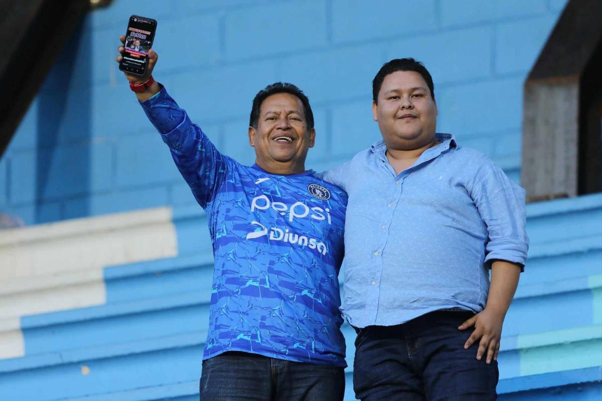 ¿Qué chicas llamaron la atención en el Motagua vs Águila? Un olimpista se presentó al juego de la Copa Centroamericana