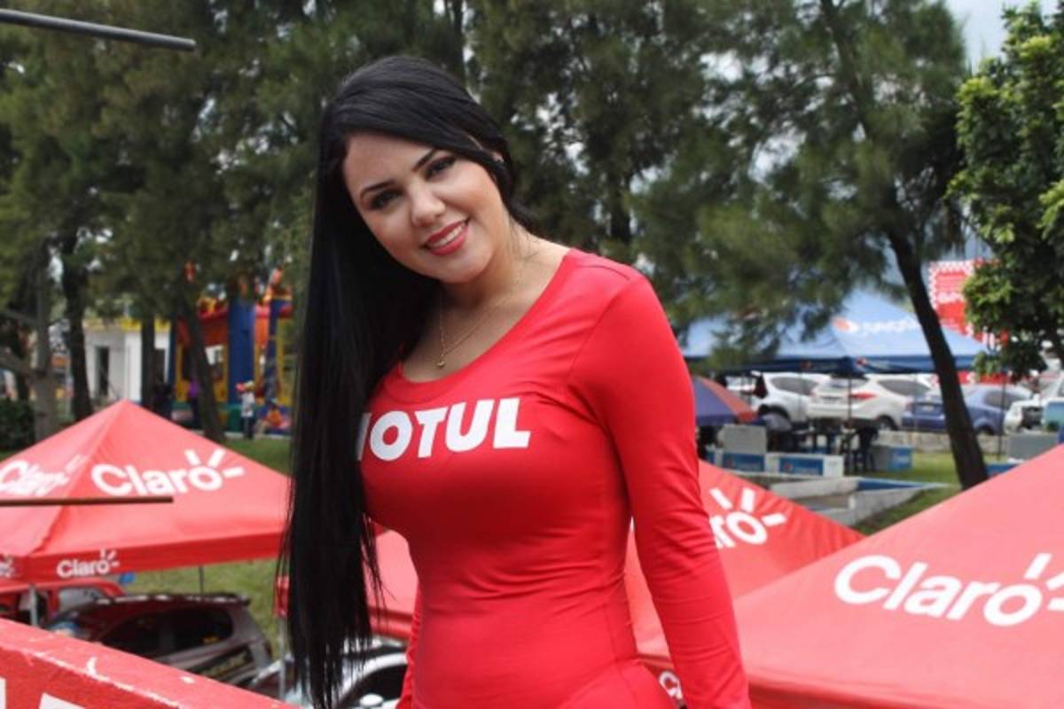 Ismari García, la belleza que engalana los juegos de la Liga de Guatemala