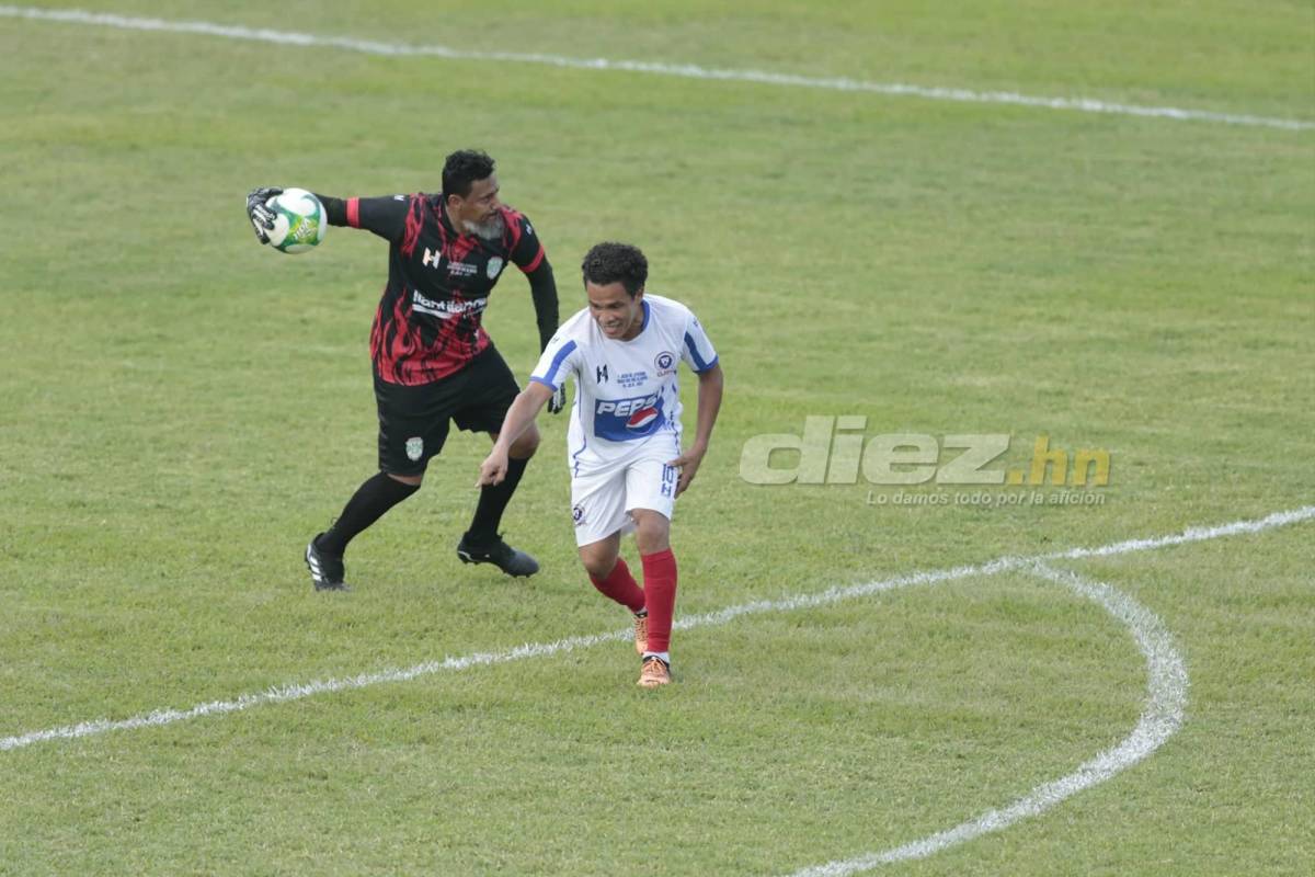 Imperdible: así lucen las exfiguras de Marathón y Olimpia que disputaron un partido de leyendas en San Pedro Sula