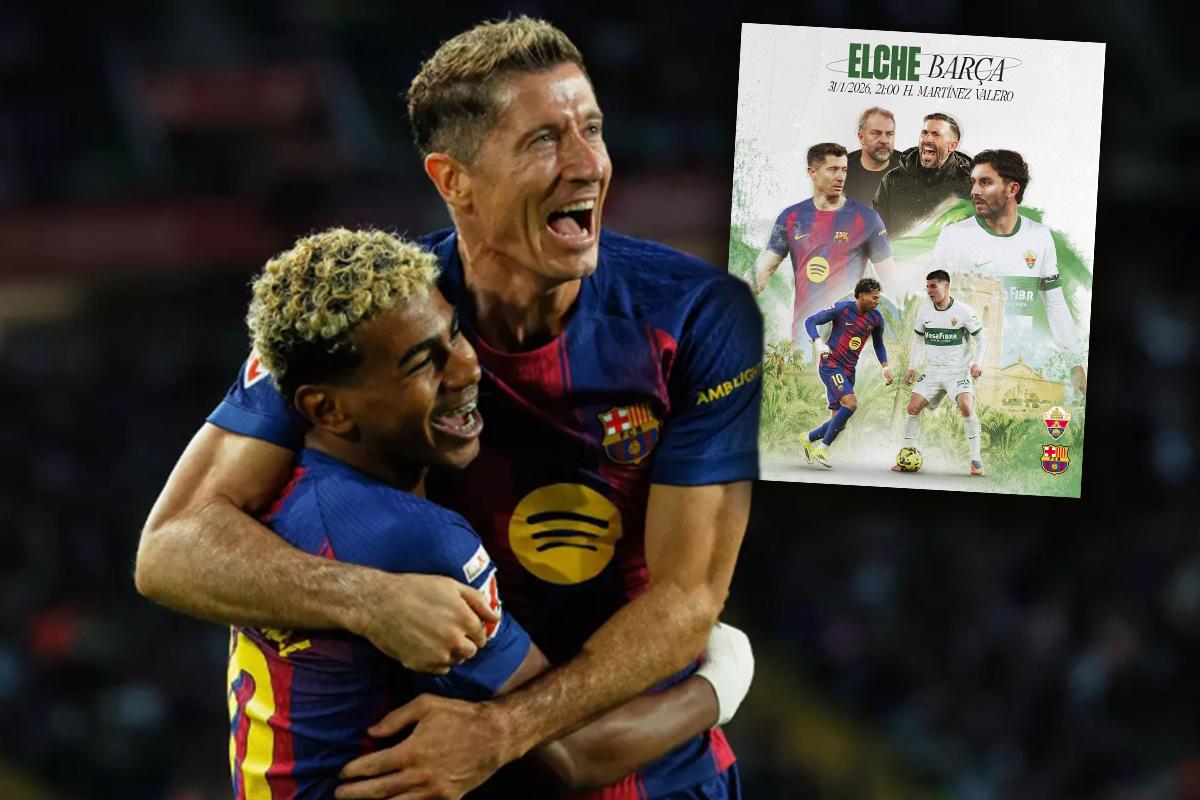 Barcelona afronta una incómoda visita: hora y por dónde ver hoy el partido ante Elche por LaLiga