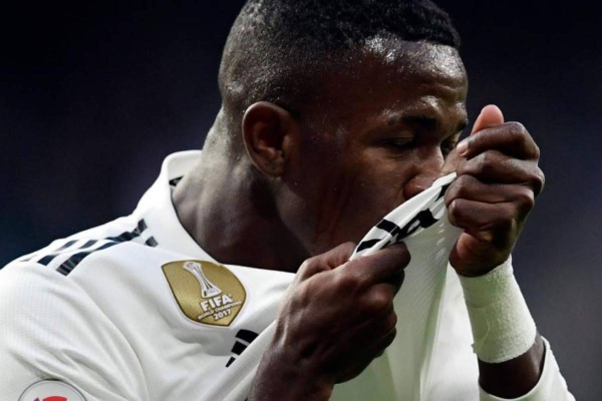 Vinicius se ganó el cariño del Bernabéu celebrando un gol que no fue suyo