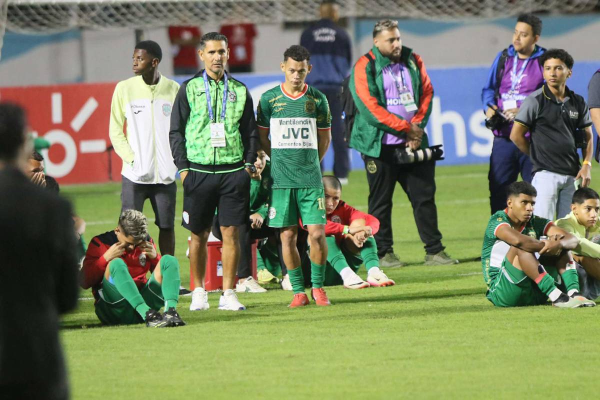 Marathón fracasó en su centenario: Messiniti lloró como niño, Rubilio con cara de pocos amigos y Lavallén consolando