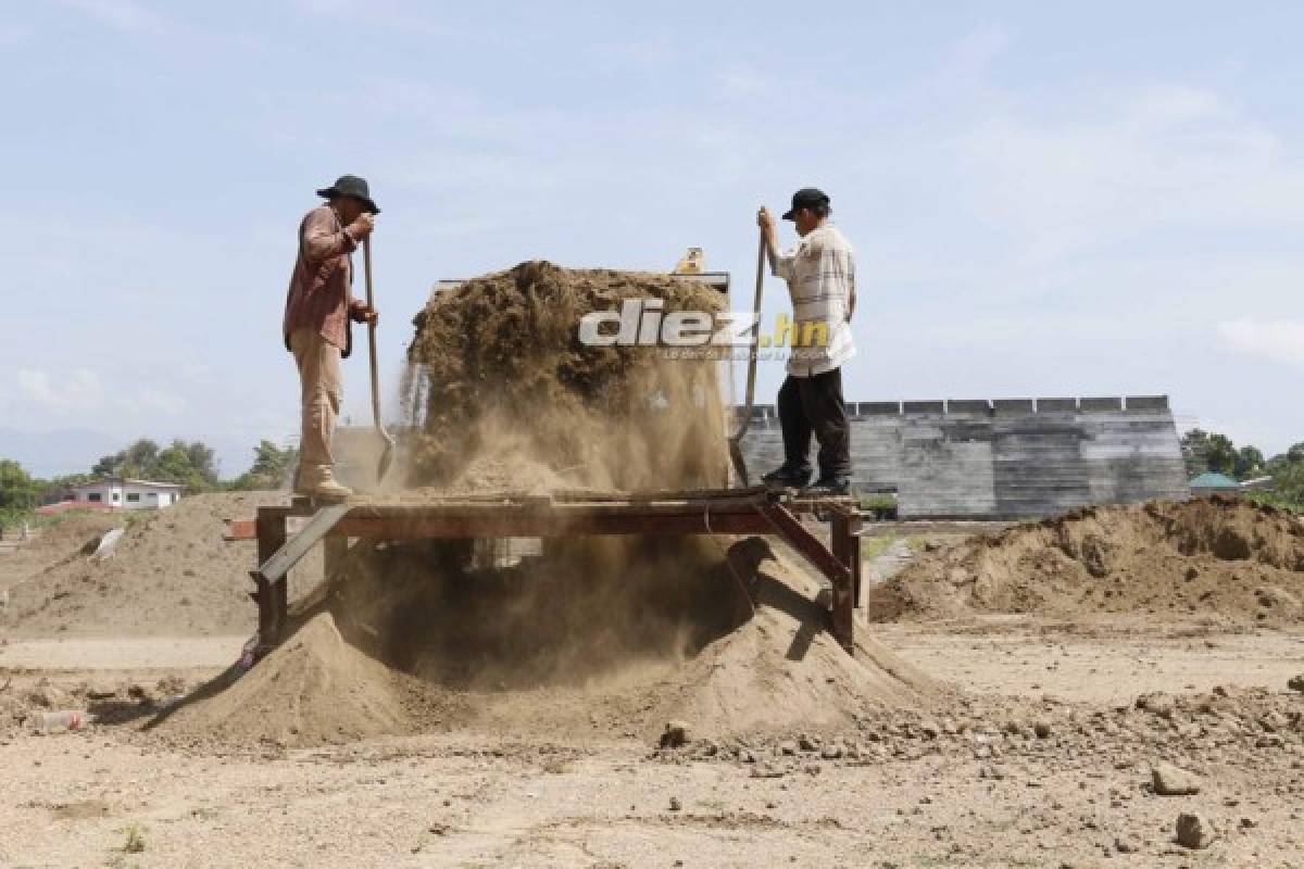 ¡Una joya! Así avanzan los trabajos del estadio del Parrillas One