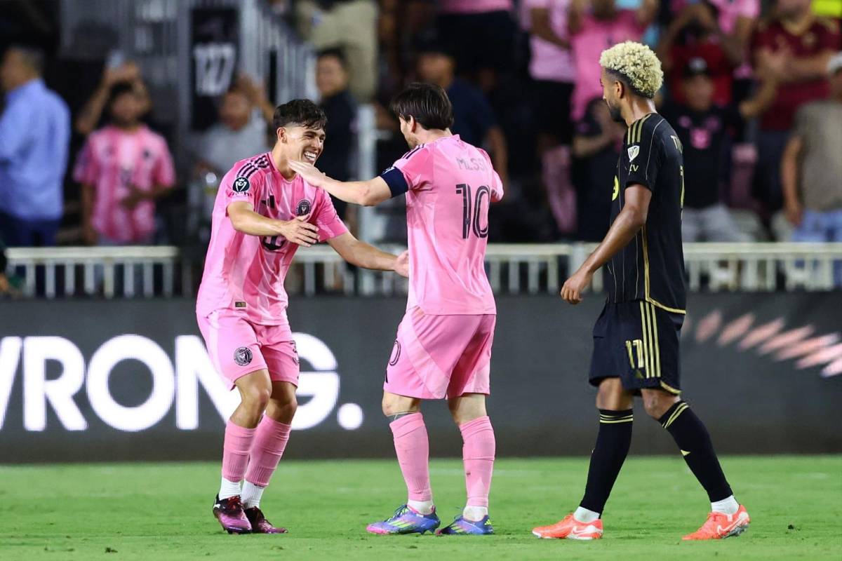 Messi les celebró en la cara, la reacción de Beckham al doblete y la polémica que explotó en Concacaf; Mateo se volvió loco