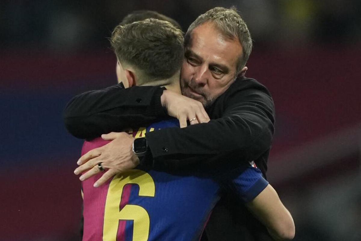 Cabreo monumental: futbolista del Barcelona se enfada con Hansi Flick por la salida de Dro al PSG