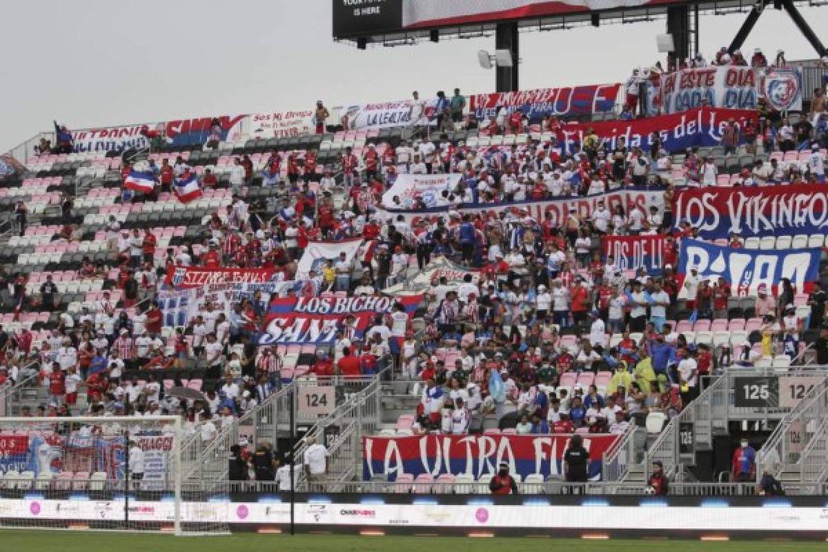 Afición del Olimpia conquista Fort Lauderdale en Florida en duelo ante Pachuca por la Copa Rematch