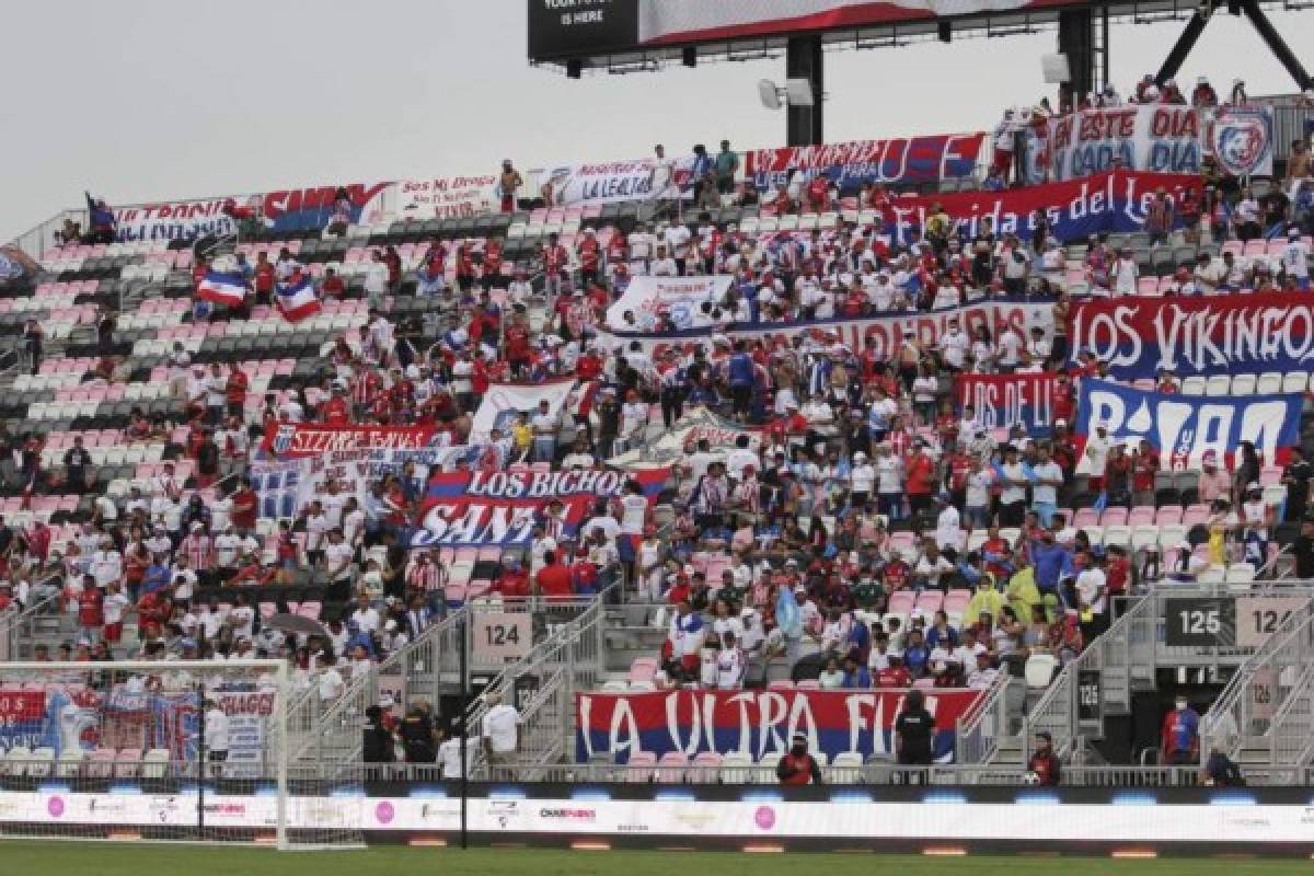 Afición del Olimpia conquista Fort Lauderdale en Florida en duelo ante Pachuca por la Copa Rematch