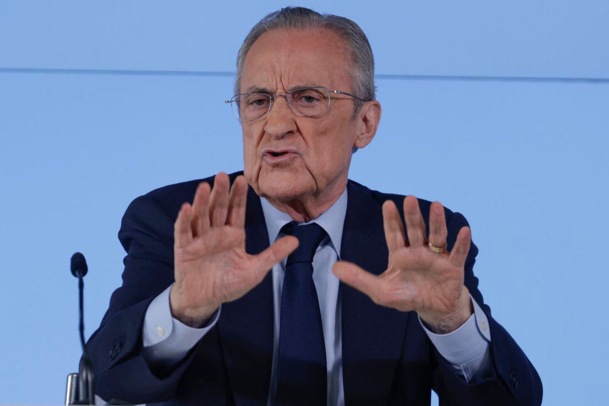 Florentino atacó a la prensa y habla de la pelea en el Madrid: Quieren acabar con el club