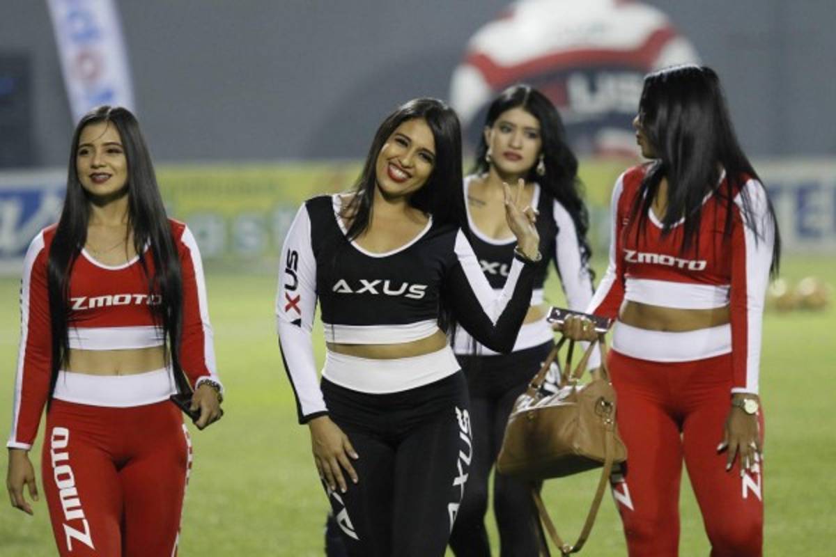 FOTOS: La Miss Honduras entre las bellas chicas que llegaron al Morazán