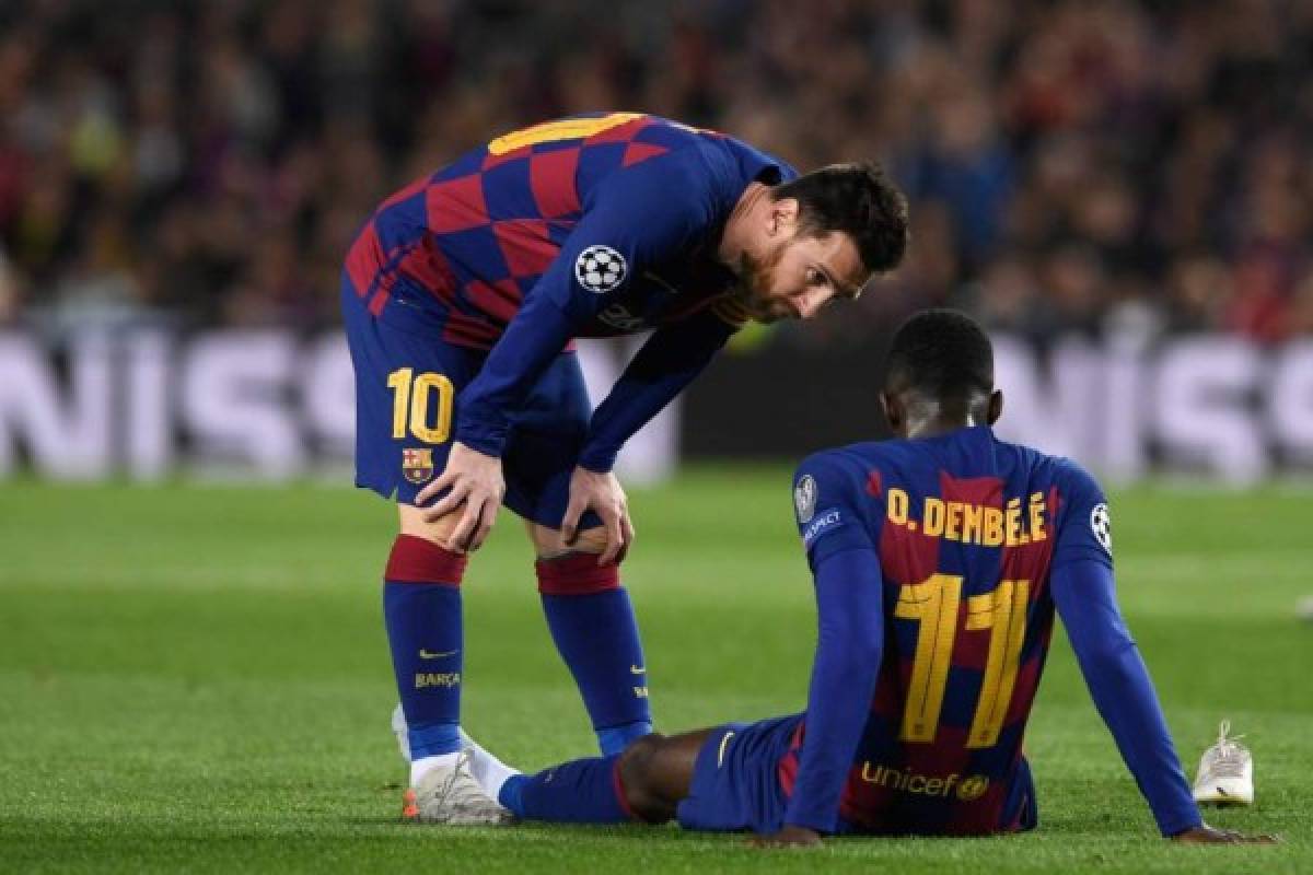 Dembélé será operado el 11 de febrero en Finlandia de su lesión en el muslo