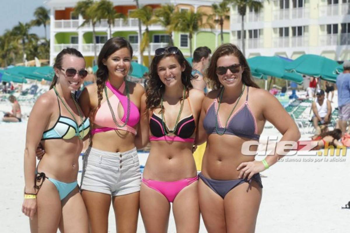 Las bellezas que calientan Fort Myers, lugar donde se concentra Honduras