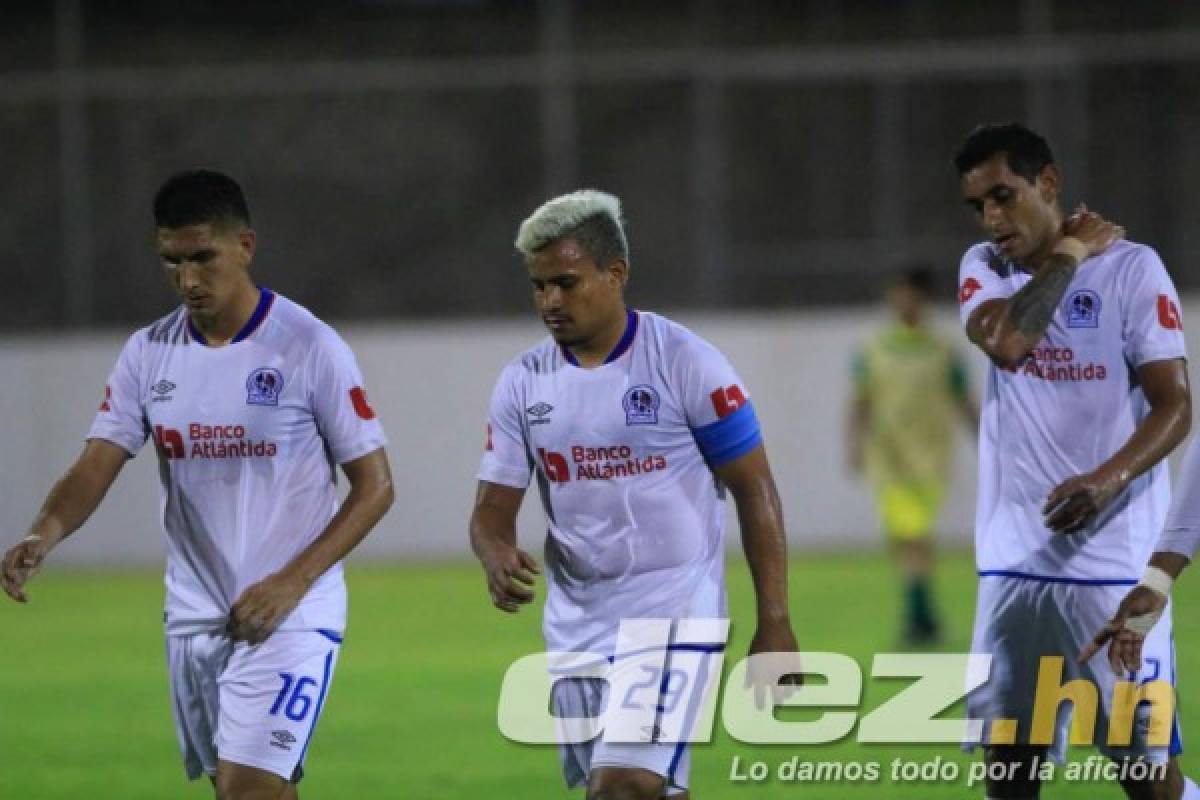 No se vio en TV: La frustración de Troglio y Olimpia tras perder el invicto; Olanchito y sus bellezas