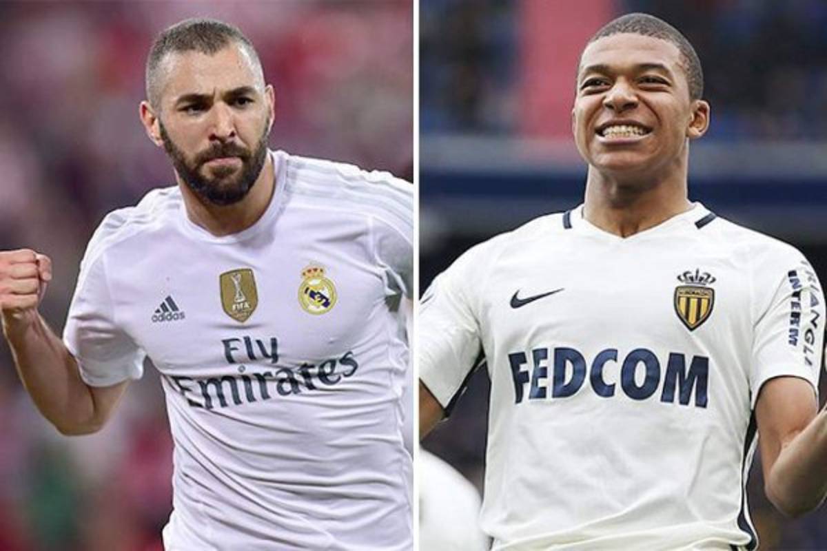 Benzema compara a Mbappé con un astro del Barcelona