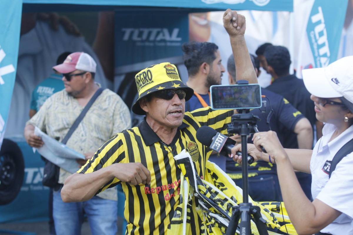 Ambientazo para la final entre Real España y Olimpia: La chica que se escondió, ¿por qué? el periodista sorprendido y las bellezas