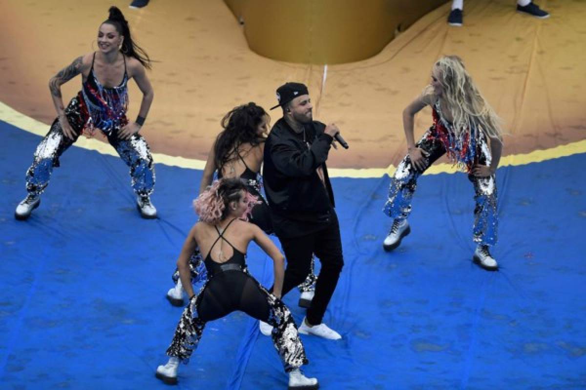 Nicky Jam, Will Smith y Ronaldinho se roban el show en final del Mundial Rusia 2018