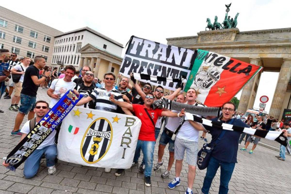 Las 20 mejores fotos de los aficionados de la Juventus en Berlín