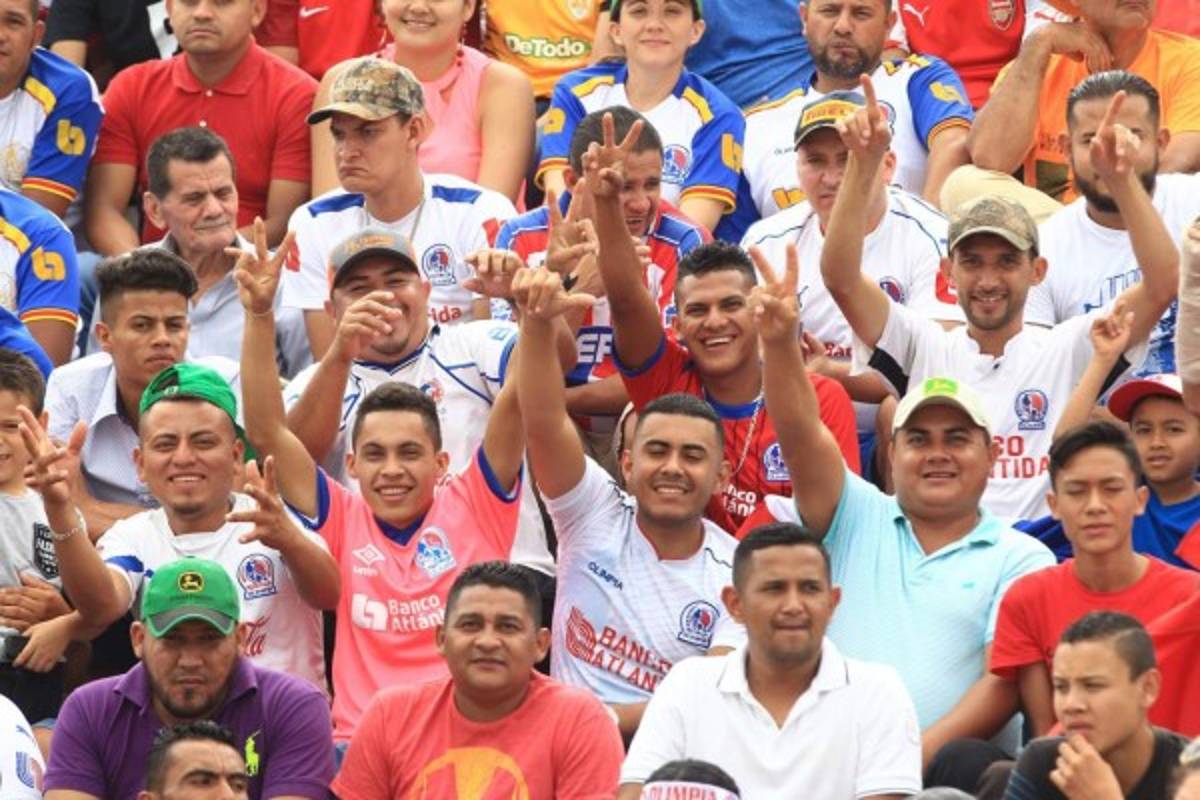 FOTOS: Olimpia desata la locura en el Marcelo Tinoco de Danlí