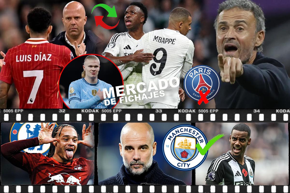 El bombazo del Real Madrid si Vinicius no renueva; Luis Enrique lo echa del PSG y el City paga 30 millones por su regreso