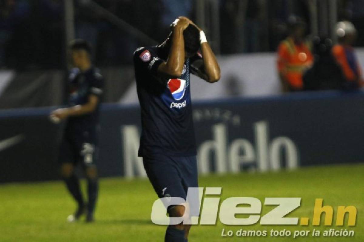 Las dolorosas imágenes de los jugadores de Motagua tras perder la final ante Saprissa