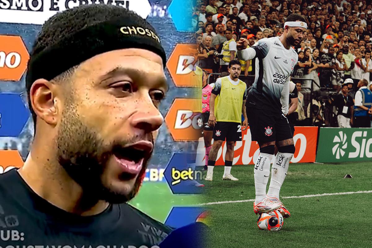 Brasil prohíbe pararse sobre el balón y el descargo de Memphis Depay: Pensé que en este país...