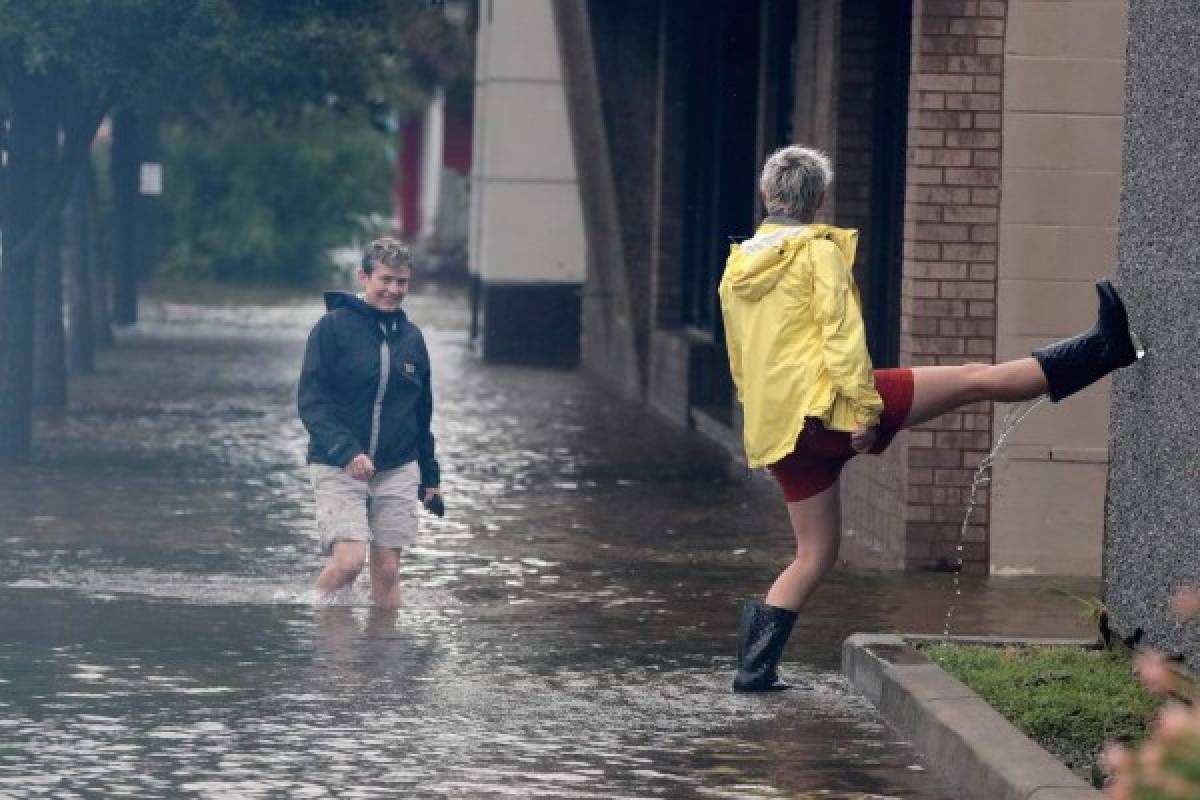 Las terribles imágenes de huracán Harvey en Texas