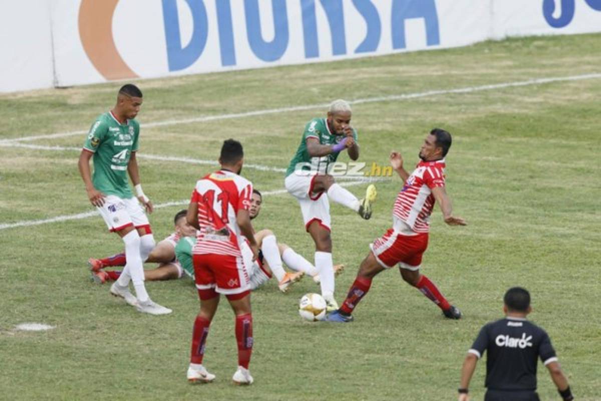 NO VISTE EN TV: Tapadón, vendajes y bronca entre aficionados del Marathón en el Yankel