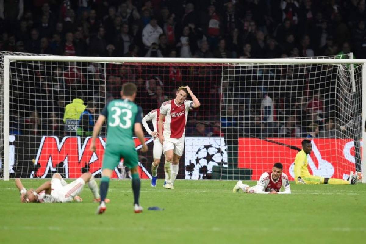 ¡Llanto y tristeza! Las imágenes del Ajax tras quedar fuera de la final de Champions