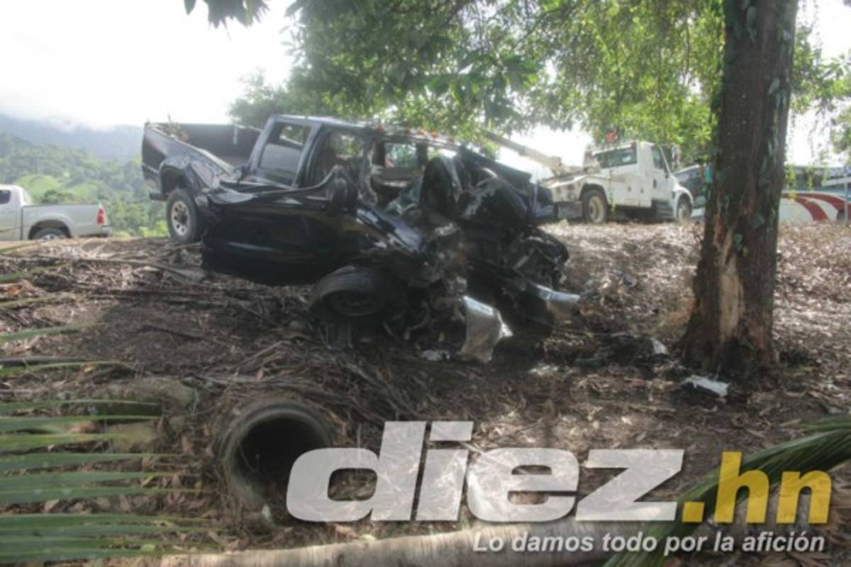 FOTOS: ¡Impactante! Así quedó el auto en el que se accidentó Jhon Paul Suazo