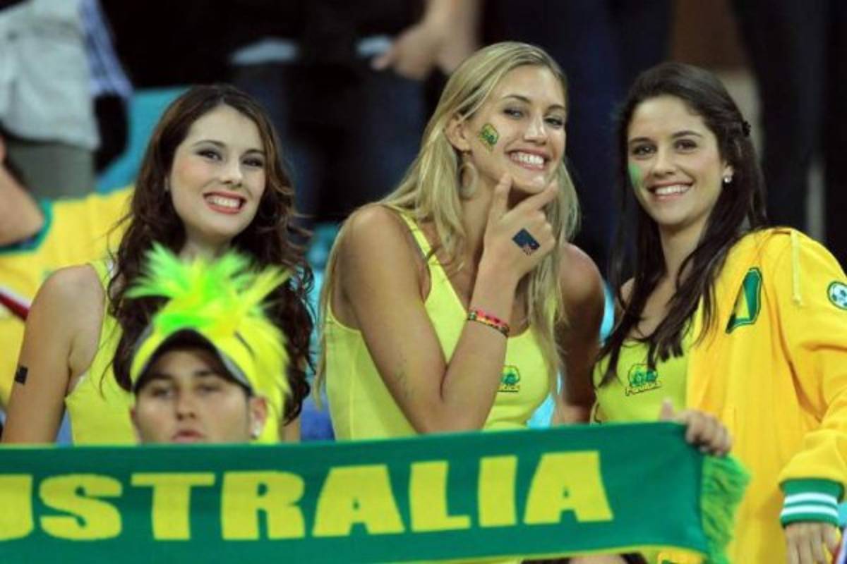 Las aficionadas de Australia más sexis que se han visto en los estadios