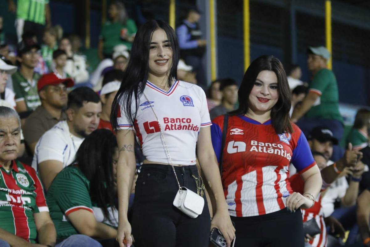 Clásico de bellezas: Aficionadas y edecanes enamoran en el Marathón vs Olimpia