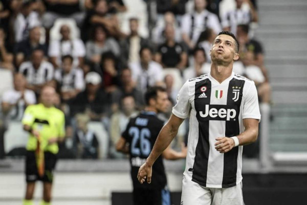 Así recibieron a Cristiano Ronaldo en su primer juego con la Juventus en el Allianz Stadium