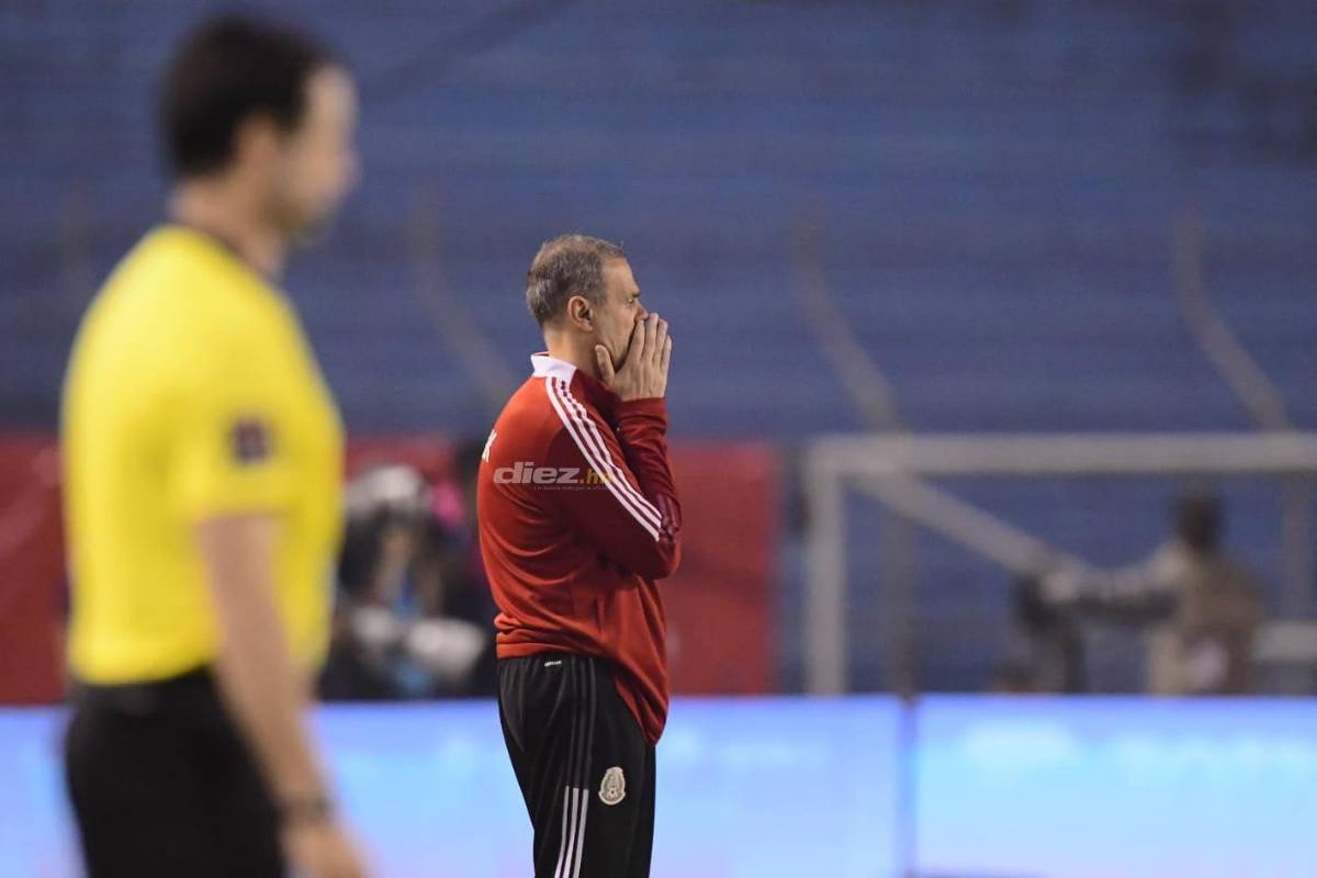 La tristeza de Honduras en su último juego eliminatorio en casa, el intercambio de camisetas y la celebración de México en San Pedro Sula