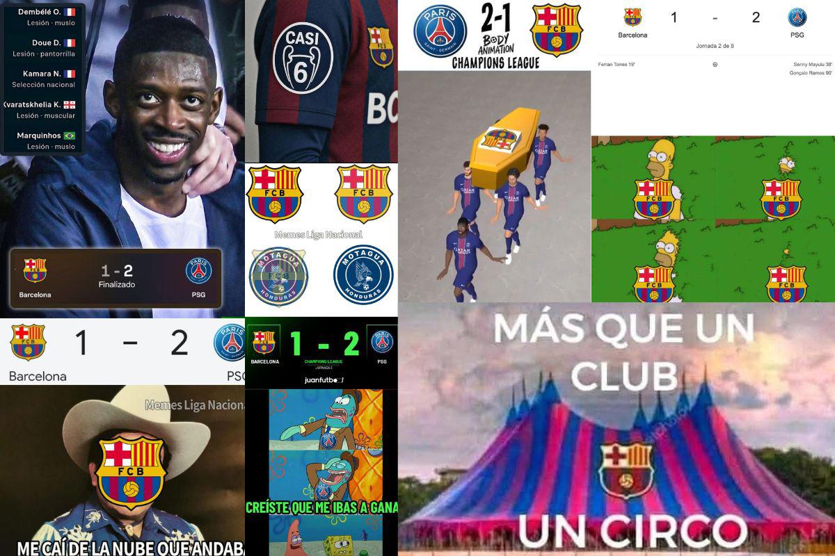 Memes trituran al Barcelona tras sufrir remontada del PSG en la Champions: ¡no perdonan a Lamine Yamal!