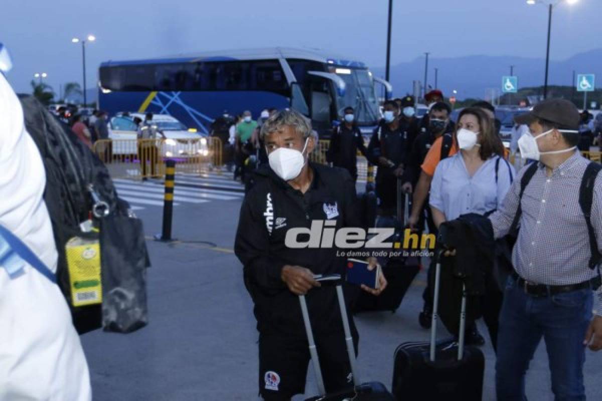 ¡Quieren marcar historia! Las postales de la partida de Olimpia para el juego ante América en el Azteca