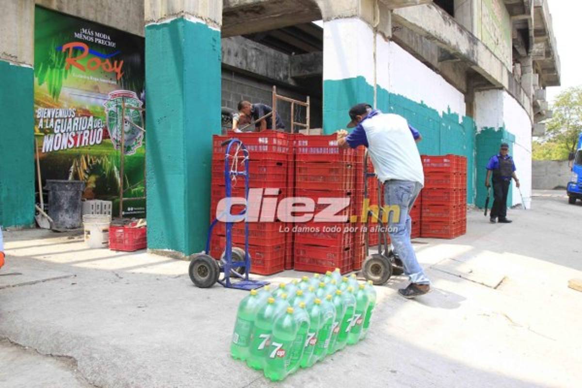 En fotos: El Yankel se viste de gala y así recibirá su primera Gran Final de Honduras