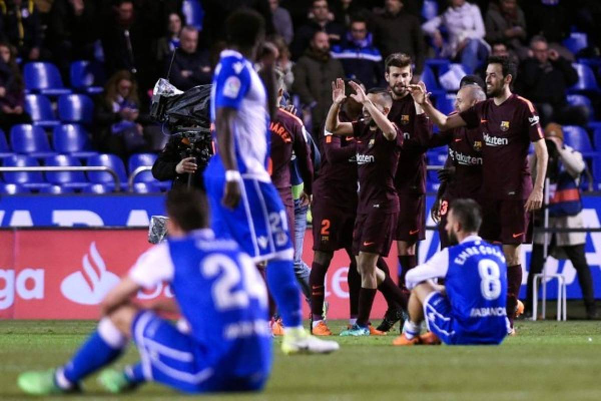 LO QUE NO SE VIO: Locura, lágrimas y la reacción de Iniesta tras el título del Barça