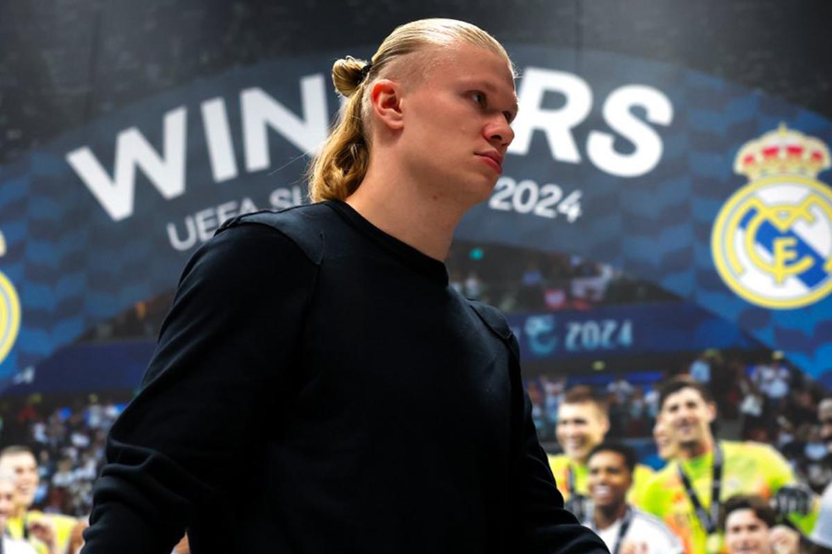 Erling Haaland comienza en el banquillo para el Real Madrid-Manchester City.