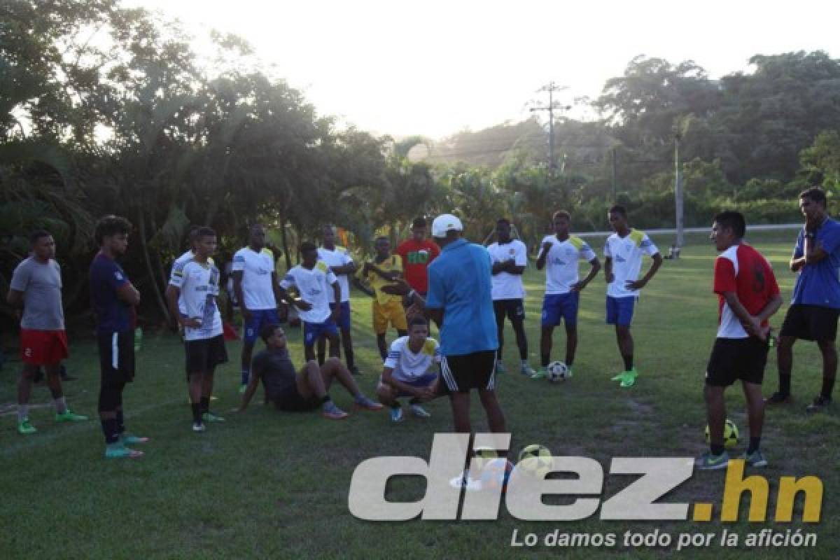 FOTOS: Así se prepara el Galaxy FC en Roatán, rival del Olimpia en la Copa Presidente